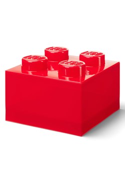 LEGO Pojemnik &quot;Brick 4&quot; w kolorze czerwonym - 25 x 18 x 25 cm ze sklepu Limango Polska w kategorii Kosze i pudełka na zabawki - zdjęcie 178594399