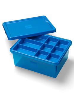 LEGO Pojemnik &quot;Sort &amp; Store Medium&quot; w kolorze niebieskim - 15 x 6 x 12 cm ze sklepu Limango Polska w kategorii Pojemniki kuchenne - zdjęcie 178594405