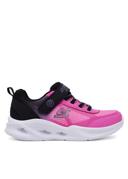 Sneakersy Skechers 303714L/BKHP Różowy ze sklepu eobuwie.pl w kategorii Buty sportowe dziecięce - zdjęcie 178594986