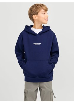 JACK &amp; JONES Junior Bluza &quot;Vesterbro&quot; w kolorze granatowym ze sklepu Limango Polska w kategorii Bluzy chłopięce - zdjęcie 178596006