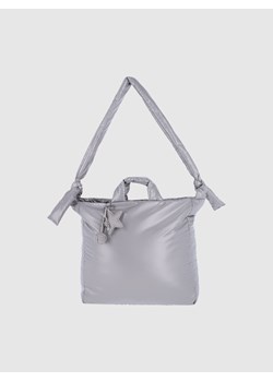 Damska torba na ramię 4F 4FRSS25ASBGU086 - szary ze sklepu Sportstylestory.com w kategorii Torby Shopper bag - zdjęcie 178599167