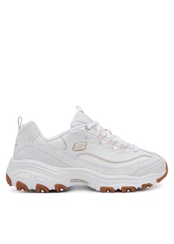 Sneakersy Skechers Sport D'Lites - Good Neutral 149807/WHT Biały ze sklepu eobuwie.pl w kategorii Buty sportowe damskie - zdjęcie 178601707