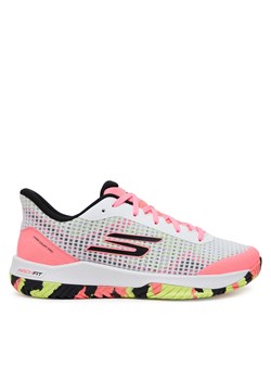 Buty do tenisa Skechers Viper Court Pro 246069/WMLT Biały ze sklepu eobuwie.pl w kategorii Buty sportowe męskie - zdjęcie 178601715