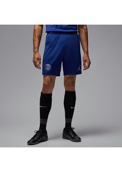 Męskie spodenki piłkarskie Jordan Dri-FIT Paris Saint-Germain Stadium 2025 (wersja czwarta) – replika - Niebieski ze sklepu Nike poland w kategorii Spodenki męskie - zdjęcie 178602248