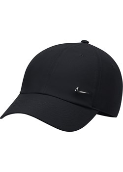 Czapka o nieusztywnionej konstrukcji z metalowym logo Swoosh Nike Dri-FIT Club - Czerń ze sklepu Nike poland w kategorii Czapki z daszkiem męskie - zdjęcie 178602406