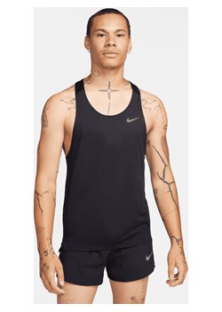 Męska koszulka bez rękawów do biegania Dri-FIT Nike Fast - Czerń ze sklepu Nike poland w kategorii T-shirty męskie - zdjęcie 178602438