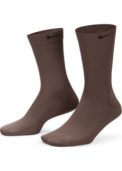 Klasyczne skarpety Nike Women Sheer (1 para) - Brązowy ze sklepu Nike poland w kategorii Skarpetki damskie - zdjęcie 178602506