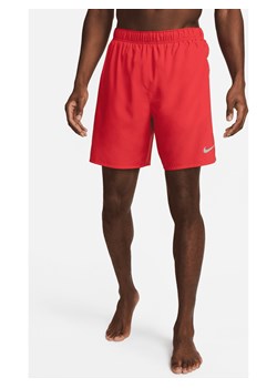 Męskie spodenki do biegania z wszytą bielizną Dri-FIT Nike Challenger 18 cm - Czerwony ze sklepu Nike poland w kategorii Spodenki męskie - zdjęcie 178602666