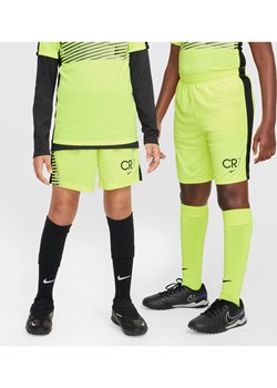 Spodenki piłkarskie dla dużych dzieci Dri-FIT CR7 Academy - Żółty ze sklepu Nike poland w kategorii Spodenki chłopięce - zdjęcie 178604108