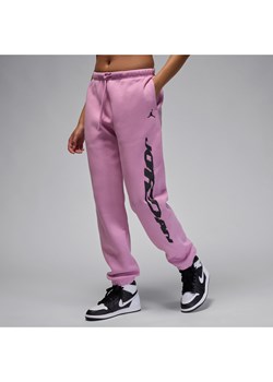 Spodnie damskie Jordan Brooklyn Fleece - Fiolet ze sklepu Nike poland w kategorii Spodnie damskie - zdjęcie 178604337