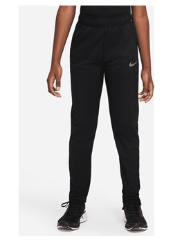 Spodnie treningowe dla dużych dzieci (chłopców) Nike Poly+ - Czerń ze sklepu Nike poland w kategorii Spodnie chłopięce - zdjęcie 178604806