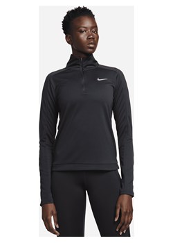 Damska bluza z zamkiem 1/4 Nike Dri-FIT Pacer - Czerń ze sklepu Nike poland w kategorii Bluzy damskie - zdjęcie 178604828