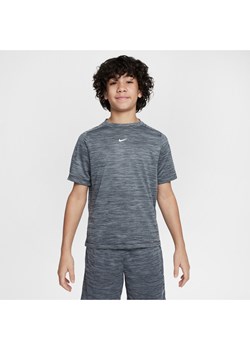 Koszulka z krótkim rękawem dla dużych dzieci Dri-FIT Nike Multi - Czerń ze sklepu Nike poland w kategorii T-shirty chłopięce - zdjęcie 178605009