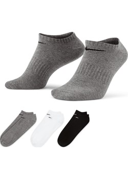 Skarpety treningowe Nike Everyday Lightweight No-Show (3 pary) - Wielokolorowe ze sklepu Nike poland w kategorii Skarpetki męskie - zdjęcie 178605218