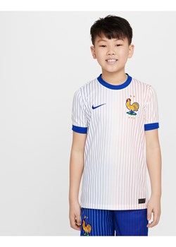 Koszulka piłkarska dla dużych dzieci Nike Dri-FIT FFF (drużyna męska) Stadium 2024/25 (wersja wyjazdowa) – replika - Biel ze sklepu Nike poland w kategorii T-shirty chłopięce - zdjęcie 178605409