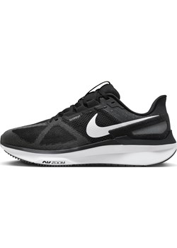 Męskie buty do biegania po asfalcie Nike Structure 25 (bardzo szerokie) - Czerń ze sklepu Nike poland w kategorii Buty sportowe męskie - zdjęcie 178605575