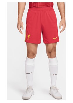 Męskie spodenki piłkarskie Nike Dri-FIT Liverpool F.C. Stadium 2024 (wersja domowa) – replika - Czerwony ze sklepu Nike poland w kategorii Spodenki męskie - zdjęcie 178605846