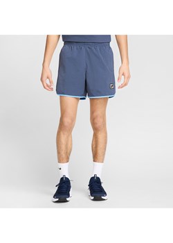 Męskie spodenki treningowe bez podszewki Dri-FIT Nike Gym Heritage 13 cm - Niebieski ze sklepu Nike poland w kategorii Spodenki męskie - zdjęcie 178605858