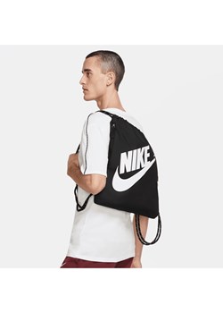 Worek gimnastyczny Nike Heritage (13 l) - Czerń ze sklepu Nike poland w kategorii Plecaki - zdjęcie 178605946