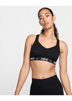 Damski regulowany stanik sportowy z wkładkami Nike Indy High Support - Czerń ze sklepu Nike poland w kategorii Biustonosze - zdjęcie 178606505