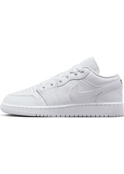 Buty dla dużych dzieci Air Jordan 1 Low - Biel ze sklepu Nike poland w kategorii Buty sportowe dziecięce - zdjęcie 178606645