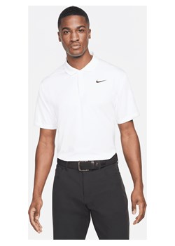 Męska koszulka polo do golfa Nike Dri-FIT Victory - Biel ze sklepu Nike poland w kategorii T-shirty męskie - zdjęcie 178606745