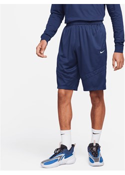 Męskie spodenki do koszykówki Dri-FIT Nike Icon 28 cm - Niebieski ze sklepu Nike poland w kategorii Spodenki męskie - zdjęcie 178606898