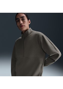 Męska bluza z zamkiem 1/2 Dri-FIT Nike 24.7 ImpossiblySoft - Szary ze sklepu Nike poland w kategorii Bluzy męskie - zdjęcie 178606929