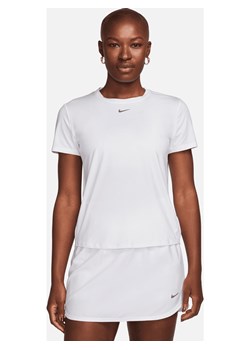 Damska koszulka z krótkim rękawem Dri-FIT Nike One Classic - Biel ze sklepu Nike poland w kategorii Bluzki damskie - zdjęcie 178607197