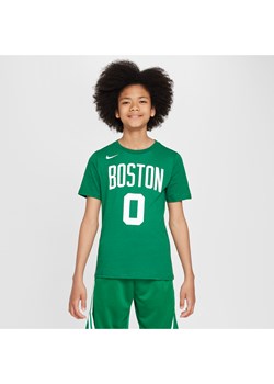 T-shirt dla dużych dzieci Nike NBA Jayson Tatum Boston Celtics - Zieleń ze sklepu Nike poland w kategorii T-shirty chłopięce - zdjęcie 178607287