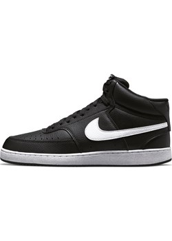 Buty męskie Nike Court Vision Mid Next Nature - Czerń ze sklepu Nike poland w kategorii Buty sportowe męskie - zdjęcie 178607527
