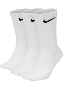 Lekkie skarpety treningowe Nike Everyday (3 pary) - Biel ze sklepu Nike poland w kategorii Skarpetki męskie - zdjęcie 178607965