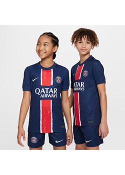 Koszulka piłkarska dla dużych dzieci Nike Dri-FIT Paris Saint-Germain Stadium 2024/25 (wersja domowa) – replika - Niebieski ze sklepu Nike poland w kategorii T-shirty chłopięce - zdjęcie 178608408