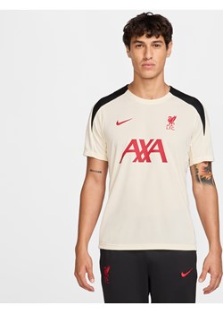 Męska dzianinowa koszulka piłkarska z krótkim rękawem Nike Dri-FIT Liverpool F.C. Strike Special Edition - Biel ze sklepu Nike poland w kategorii T-shirty męskie - zdjęcie 178609077