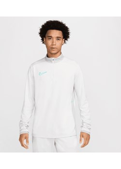 Męska treningowa koszulka piłkarska Dri-FIT Nike Academy - Szary ze sklepu Nike poland w kategorii T-shirty męskie - zdjęcie 178609255