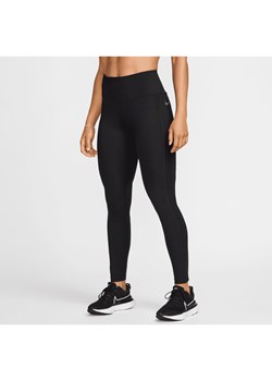 Damskie legginsy do biegania ze średnim stanem i kieszenią Nike Epic Fast - Czerń ze sklepu Nike poland w kategorii Spodnie damskie - zdjęcie 178609375