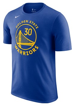 T-shirt męski NBA Nike Golden State Warriors - Niebieski ze sklepu Nike poland w kategorii T-shirty męskie - zdjęcie 178609487
