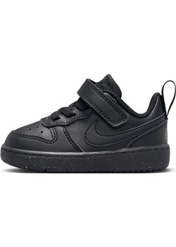 Buty dla niemowląt i maluchów Nike Court Borough Low Recraft - Czerń ze sklepu Nike poland w kategorii Buty sportowe dziecięce - zdjęcie 178609735