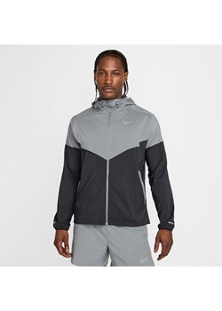 Męska kurtka do biegania Nike Impossibly Light Windrunner - Szary ze sklepu Nike poland w kategorii Kurtki męskie - zdjęcie 178609946