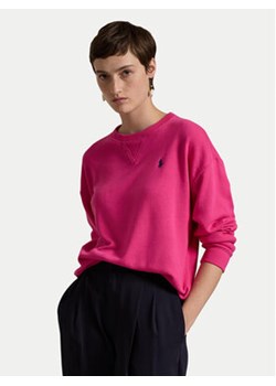 Polo Ralph Lauren Bluza 211935582014 Różowy Regular Fit ze sklepu MODIVO w kategorii Bluzy damskie - zdjęcie 178610809