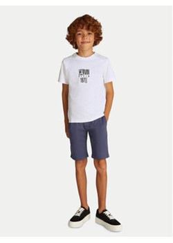 Calvin Klein Jeans T-Shirt Good Level IB0IB02456 Biały Regular Fit ze sklepu MODIVO w kategorii T-shirty chłopięce - zdjęcie 178611457