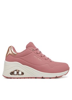 Skechers Sneakersy Uno Wedge - HI Steps 177520/ROS Różowy ze sklepu MODIVO w kategorii Buty sportowe damskie - zdjęcie 178611599