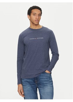 Tommy Hilfiger Longsleeve UM0UM03531 Granatowy Regular Fit ze sklepu MODIVO w kategorii T-shirty męskie - zdjęcie 178611778