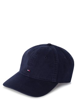 Tommy Hilfiger Męska czapka z daszkiem - Flag Soft 6 Panel Cap Mężczyźni Bawełna granatowy jednolity ze sklepu vangraaf w kategorii Czapki z daszkiem męskie - zdjęcie 178615085