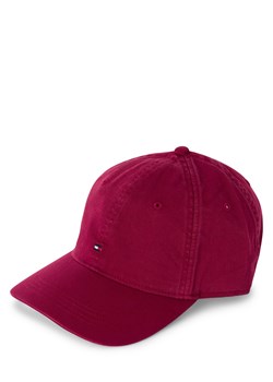 Tommy Hilfiger Męska czapka z daszkiem - Flag Soft 6 Panel Cap Mężczyźni Bawełna bordowy jednolity ze sklepu vangraaf w kategorii Czapki z daszkiem męskie - zdjęcie 178615087