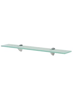 Elegancka półka szklana 60x20 - Imker ze sklepu Edinos.pl w kategorii Szafki i regały łazienkowe - zdjęcie 178615509