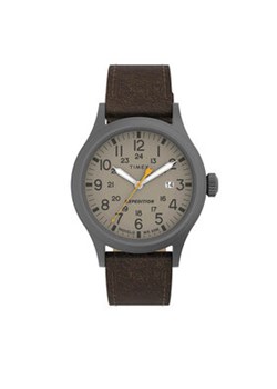 Timex Zegarek Expedition Scout TW4B23100 Szary ze sklepu MODIVO w kategorii Zegarki - zdjęcie 178615519