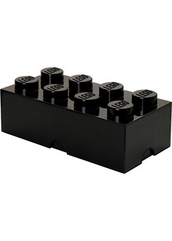 LEGO Pojemnik &quot;Brick 8&quot; w kolorze czarnym - 50 x 18 x 25 cm ze sklepu Limango Polska w kategorii Pojemniki kuchenne - zdjęcie 178622429