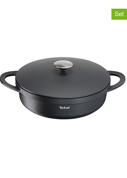 Tefal 2-częściowy zestaw w kolorze czarnym - Ø 28 cm ze sklepu Limango Polska w kategorii Garnki - zdjęcie 178622449