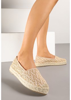 Beżowe Espadryle z Plecionym Sznurkiem Nimiorra ze sklepu renee.pl w kategorii Espadryle damskie - zdjęcie 178624686